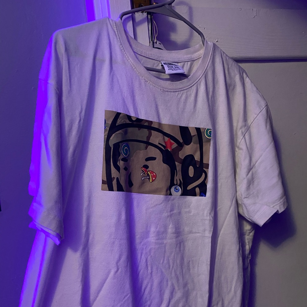 BILLIONAIRE BOYS CLUB  Small print White Tee